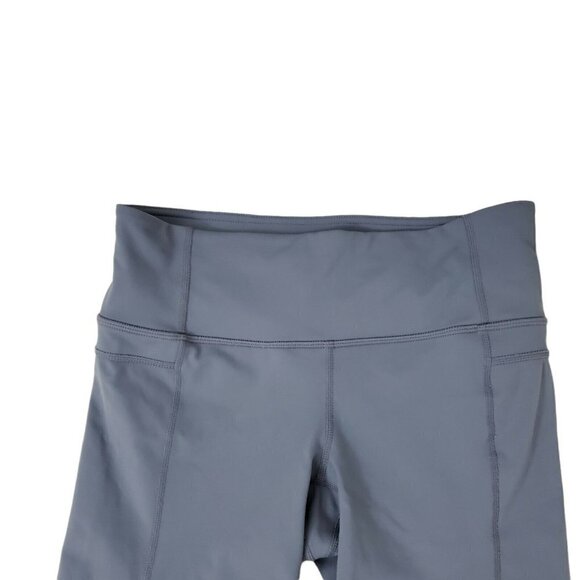 Athleta Womens Leggings Small Gray‎ Straight Up Capri Pants Yoga Stretch 983309 - Picture 2 of 11